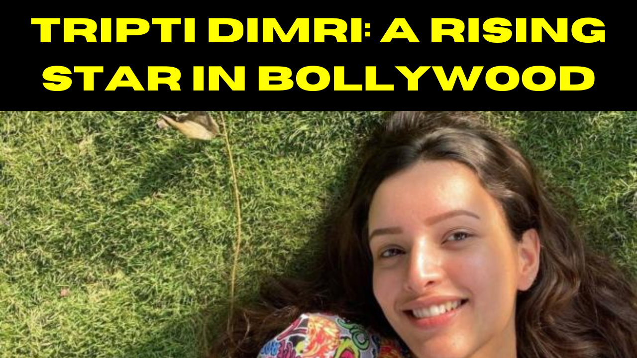 Tripti Dimri: A Rising Star in Bollywood