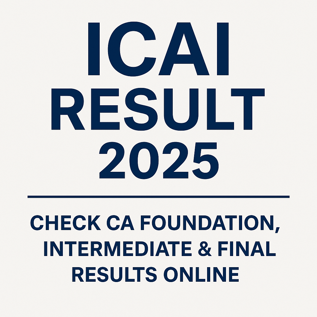 ICAI Result 2025 2 ICAI Result 2025