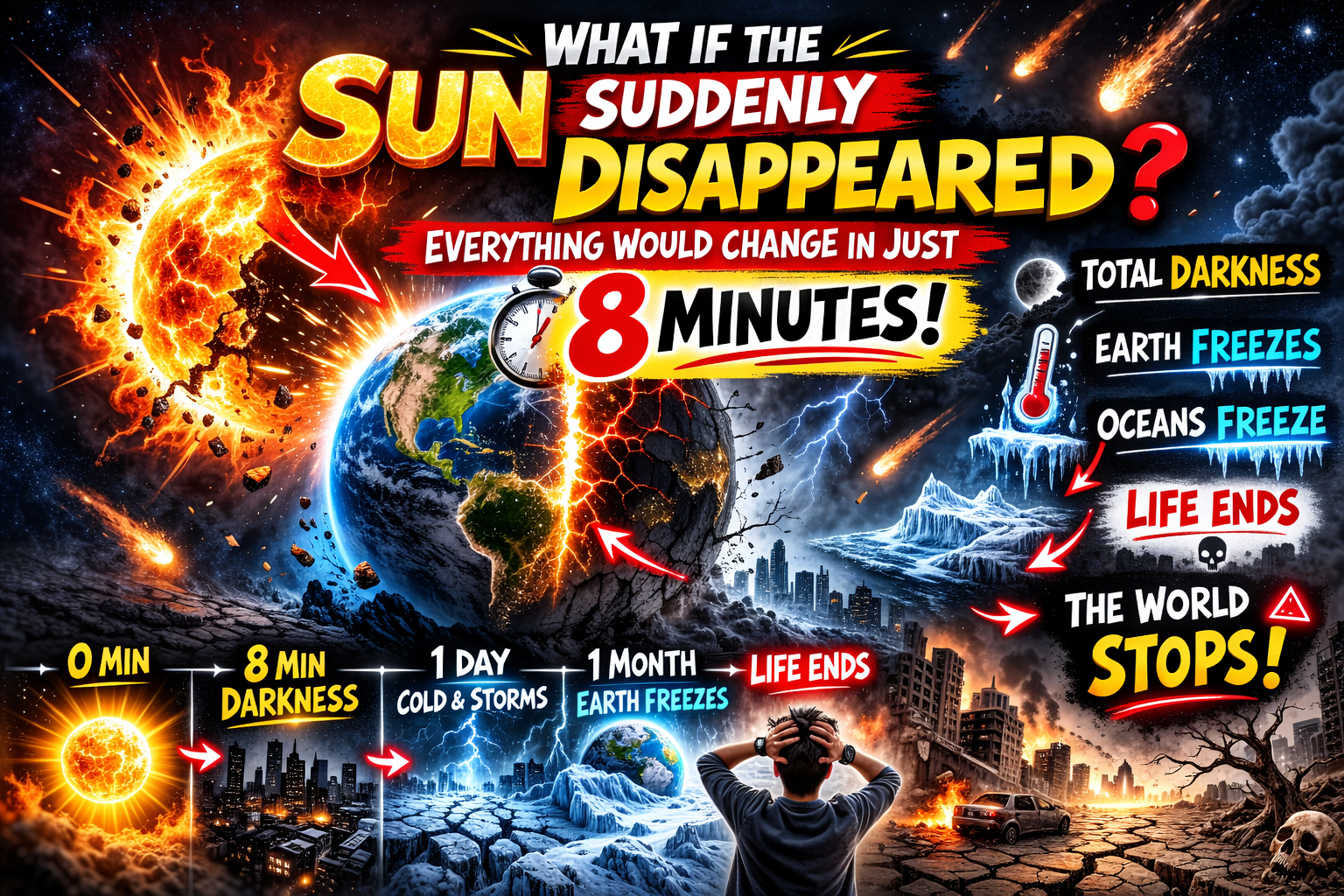 What If the Sun Suddenly Disappeared?